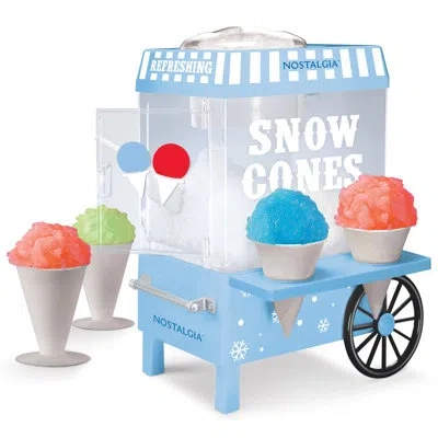 Nostalgia Snow Cone Maker In Blue