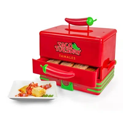 Nostalgia Taco Tuesday Tamales Steamer In Red