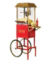 Nostalgia Vintage-like 10 Ounce 59" Commercial Popcorn Cart In Red