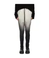 Nostra Santissima Gradual Color Slimming Casual Pants In Black