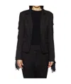 Nostra Santissima Tassel Suit Jacket In Black