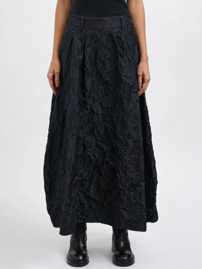 Nostrasantissima Elettra Long Skirt In Black