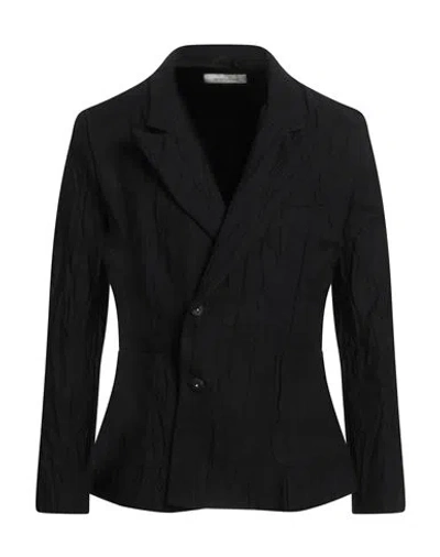 Nostrasantissima Man Suit Jacket Black Size 42 Cotton
