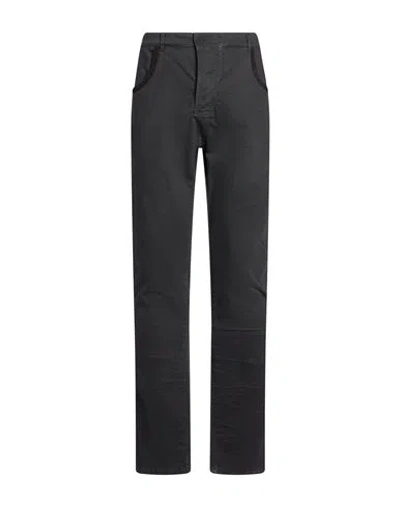 Nostrasantissima Man Jeans Black Size 30 Cotton, Elastane In Blue