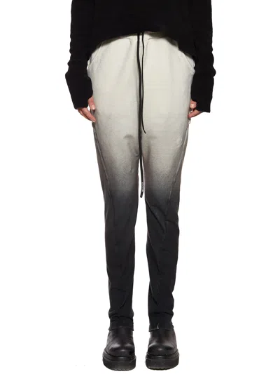 Nostrasantissima Slim Cotton Pants In Gray