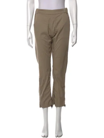 Pre-owned Nostrasantissima Straight Leg Pants In Neutrals
