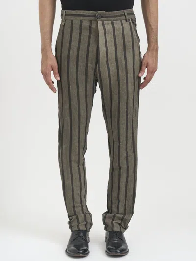 Nostrasantissima Striped Pants In Multi