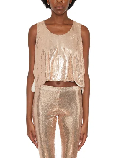 Nostrasantissima Canotta Oversize In Metallics