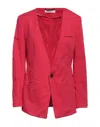 Nostrasantissima Suit Jackets In Red