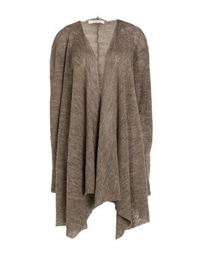 Nostrasantissima Woman Cardigan Grey Size 14 Virgin Wool
