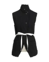 Nostrasantissima Woman Tailored Vest Black Size 4 Wool