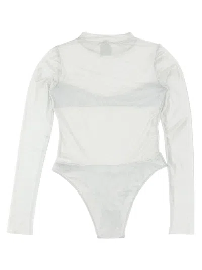 Not After Ten Body Tulle In White