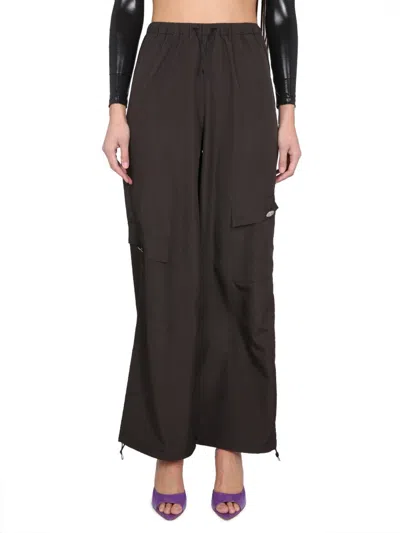 Not After Ten Pants With Elastic In Black