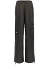 Not After Ten Parachute' Pants In Black