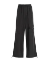 Not After Ten Woman Pants Black Size 8 Polyester In Black