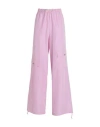 Not After Ten Woman Pants Pink Size 8 Polyester