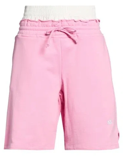 Not After Ten Woman Shorts & Bermuda Shorts Pink Size M Cotton