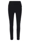 Not After Ten Black Polyamide Solid Activewear In Black