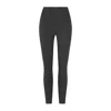 Not Basics Women's Grey Organic Cotton Leggings, Charcoal In Grey