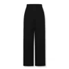Not Basics Women's The Essentia Organic Cotton Trouser, Black In Black