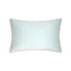 Not Just Pajama Little Heart Silk Pillowcase - Light Blue In Blue