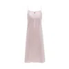 Not Just Pajama Women's Pink / Purple Little Heart Collection Silk Slip Dress - Rose Pink In Pink/purple
