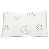 Not Just Pajama Women's The Dream Art Printed Silk Pillowcase - White In White
