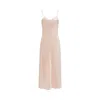 Not Just Pajama Women's Timeless Collection Silk Slip Dress -  Pink In Neutral