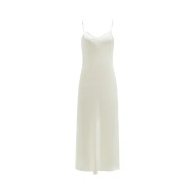Not Just Pajama Women's Timeless Collection  Silk Slip Dress -  White