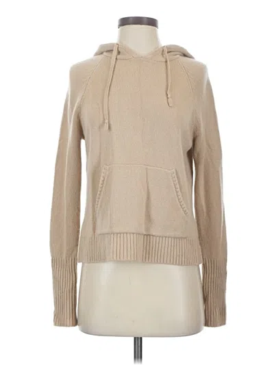 Pre-owned Not Monday Cashmere Pullover Sweater In Tan