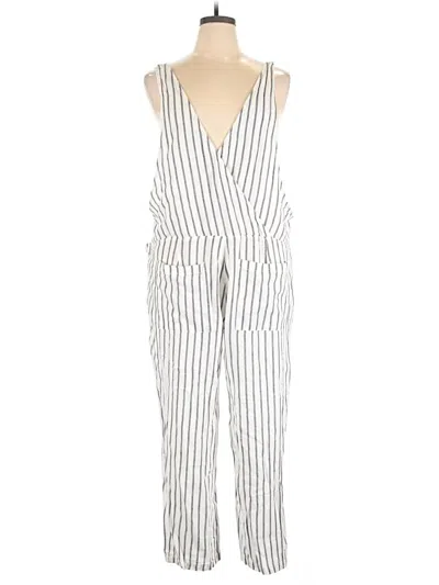 Pre-owned Not Monday Jumpsuit In White