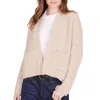 Not Monday Owen Sweater Jacket In Natural In Neutral