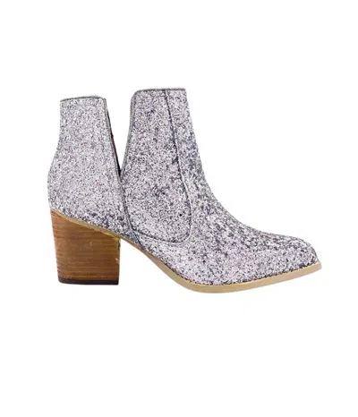 Not Rated Women's Fiera Booties In Pewter In Silver