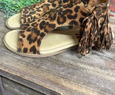 Not Rated Women's Jas Sandal In Leopard In Multi