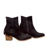 Not Rated Women's Sandra Fringe Booties In Black In Black