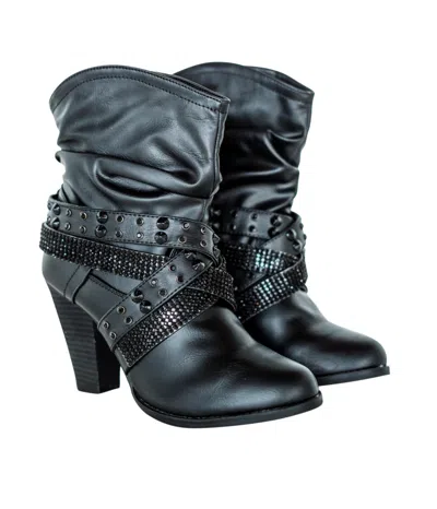 Not Rated Women's Short Change Booties In Black