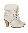 Not Rated Women's Short Change Booties In Cream In White