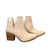 Not Rated Women's Tarim Bootie In Blush In Gold