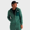 Not Set The North Face Inc Men's Mountain Athletics Fleece Full-zip Jacket In Duck Green