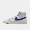 Not Set Nike Blazer Mid '77 Vintage Casual Shoes In Vintage White/summit White/sail/deep Royal Blue
