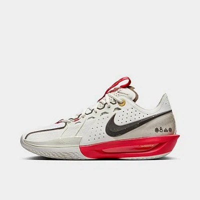 Not Set Nike G. T. Cut 3 Basketball Shoes In Sail/light Khaki/university Red/ironstone