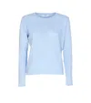 Not Shy Ayla Sweater In Blue