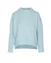 Not Shy Elisa Sweater In Blue
