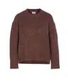 Not Shy Elisa Sweater In Brown