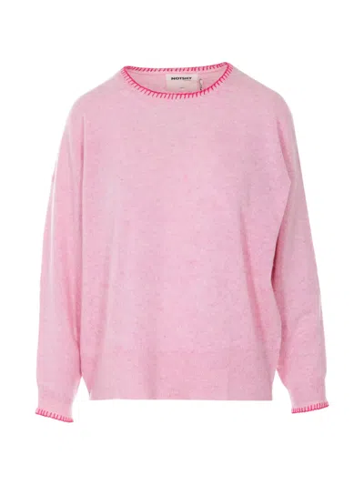 NOT SHY EMBROIDERED SWEATER