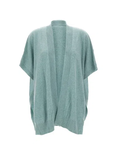 Not Shy Hallie Cardigan In Blue