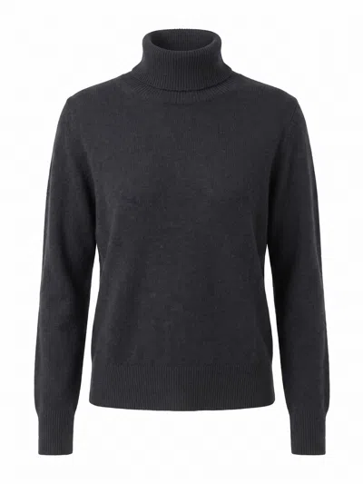 Not Shy `laurene` Round Neck Sweater In Blue