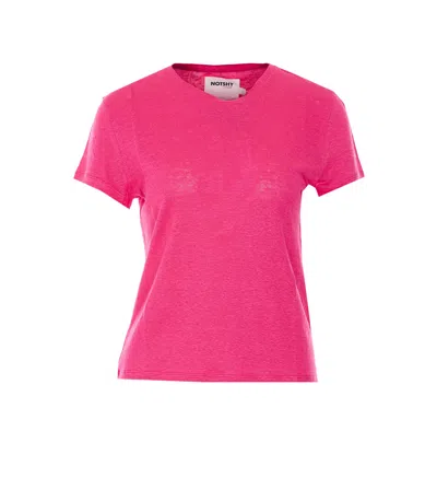 Not Shy Leane T-shirt In Pink