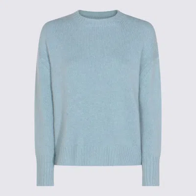 NOT SHY LIGHT BLUE WOOL KNITWEAR