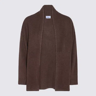 NOT SHY NOT SHY BROWN WOOL AURA KNITWEAR